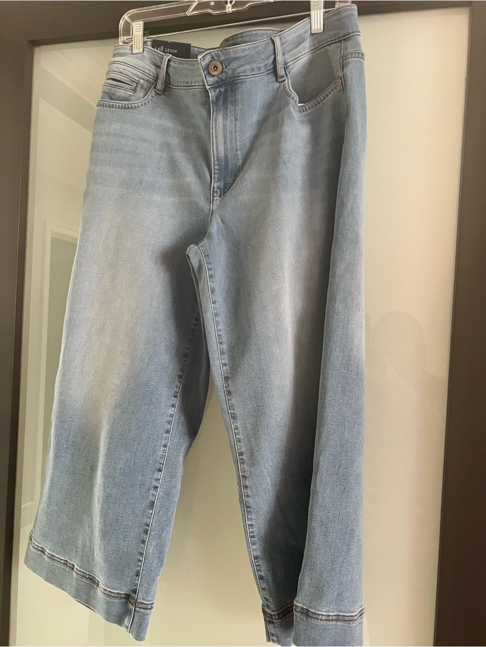 J. Jill Light Wash Wide-Leg Jeans